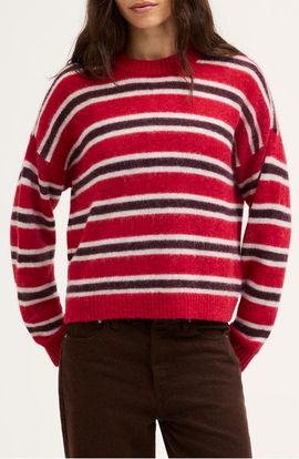 Madewell Madewell Stripe Crewneck Sweater