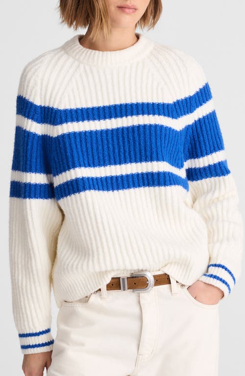 Madewell Madewell Stripe Raglan Sleeve Sweater