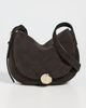 Madewell Madewell Suede Dakota Saddle Crossbody Dark Carob One - 2