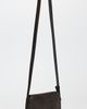 Madewell Madewell Suede Dakota Saddle Crossbody Dark Carob One - 4