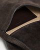 Madewell Madewell Suede Dakota Saddle Crossbody Dark Carob One - 6