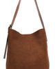 Madewell Madewell Suede Essentials Bucket Tote Soft Mahogany One - 1