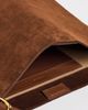 Madewell Madewell Suede Essentials Bucket Tote Soft Mahogany One - 6