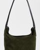 Madewell Madewell Suede Port Lid Shoulder Bag Dried Olive Multi One - 2