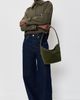 Madewell Madewell Suede Port Lid Shoulder Bag Dried Olive Multi One - 3