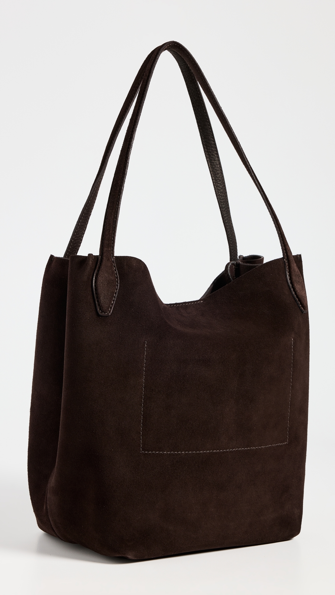 Madewell Suede Baseball Hat - Dark Carob Harlow Suede Baseball Cap - Dark Espresso Suede | rag & bone main image 2