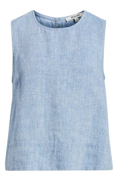 Madewell Madewell Suki Sleeveless Linen Top