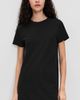 Madewell Madewell T-Shirt Mini Dress Jet Black - 2