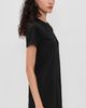 Madewell Madewell T-Shirt Mini Dress Jet Black - 4