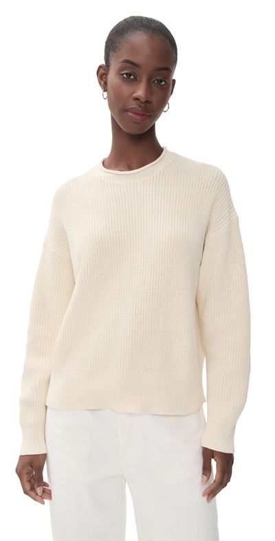 Madewell Madewell The Arden Crewneck Sweater Canvas