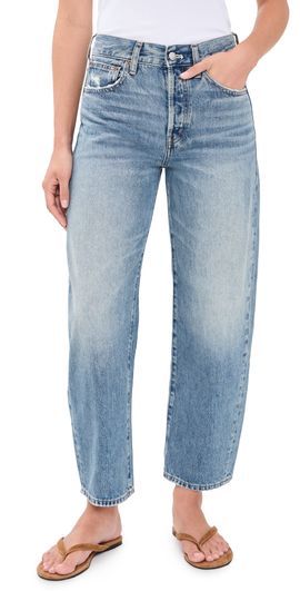 Madewell Madewell The Barrel-Leg Jeans Solstice Wash