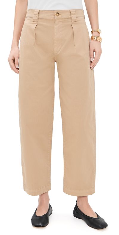 Madewell Madewell The Barrel Leg Chino Pants Fawn