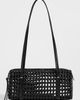 Madewell Madewell The Brioche Mini Shoulder Bag In Open Leather True Black One - 2