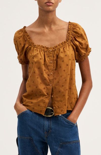 Madewell Madewell The Chateau Cotton Eyelet Top