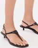 Madewell Madewell The Chiara Kitten Heel Slingback Sandals Espresso Bean - 3