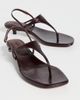 Madewell Madewell The Chiara Kitten Heel Slingback Sandals Espresso Bean - 5