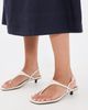 Madewell Madewell The Chiara Kitten Heel Slingback Sandals Vintage Muslin - 3