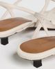 Madewell Madewell The Chiara Kitten Heel Slingback Sandals Vintage Muslin - 4