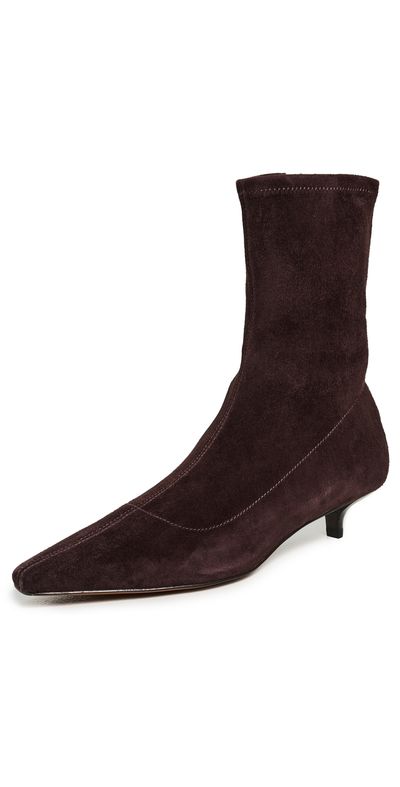 Madewell Madewell The Ciel Glove Ankle Boot Chocolate Raisin