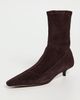 Madewell Madewell The Ciel Glove Ankle Boot Chocolate Raisin - 2