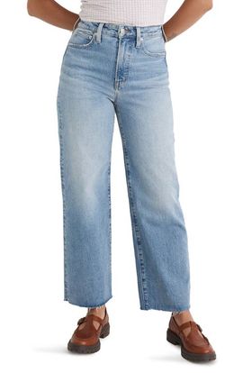 Madewell Madewell The Curvy Perfect Vintage Wide Leg Crop Jean