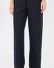 Madewell Madewell The Devon Pants Navy Cream Stripe - 2