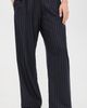 Madewell Madewell The Devon Petite Pants Navy Cream Stripe - 3