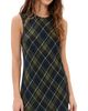 Madewell Madewell The Elena Mini Dress Payton Plaid Olive - 1