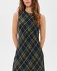 Madewell Madewell The Elena Mini Dress Payton Plaid Olive - 2