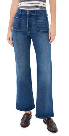 Madewell Madewell The Emmy Wide-Leg Jeans in Super Stretch Denim Allentown Wash