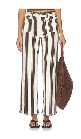Madewell Madewell The Emmy Wide Leg Striped