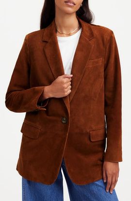 Madewell Madewell The Kline Suede Blazer
