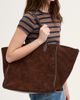 Madewell Madewell The Lexington Overnighter Suede Zip Tote - 2