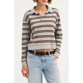 Madewell Madewell The Long Sleeve Cotton Polo