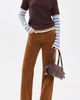 Madewell Madewell The Low-Rise Loose Corduroy Pants Acorn - 5