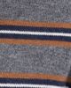 Madewell Madewell The Mila Crewneck In Soft Wool Heather Grey Mini Multi Stripe - 6