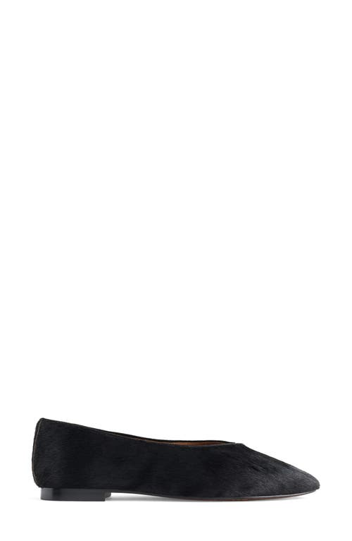 Madewell Madewell The Mylie Genuine Calf Hair Ballet Flat