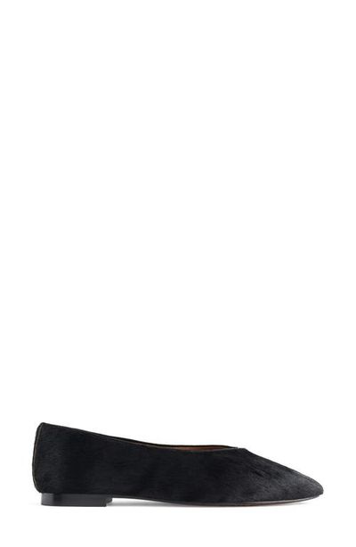 Madewell Madewell The Mylie Genuine Calf Hair Ballet Flat