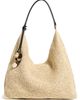 Madewell Madewell The Mylie Shoulder Bag in Raffia Natural Multi One - 1