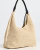 Madewell Madewell The Mylie Shoulder Bag in Raffia Natural Multi One - 4