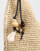 Madewell Madewell The Mylie Shoulder Bag in Raffia Natural Multi One - 6