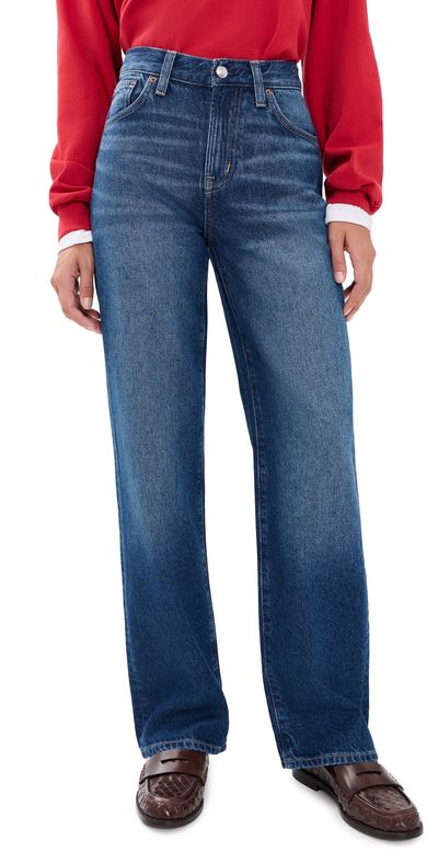 Madewell Madewell The Perfect Vintage Wide-Leg Jeans In Airy Denim Bedford Wash