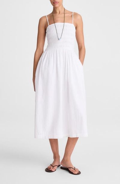 Madewell Madewell The Peyton Cotton Midi Dress