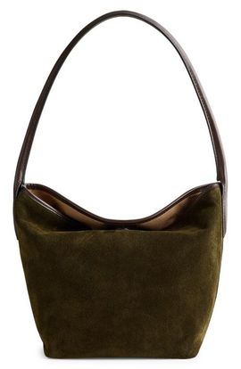 Madewell Madewell The Port Suede Lid Shoulder Bag