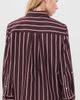 Madewell Madewell The Signature Y-Neck Stripe Shirt Sarsaparilla Stripe - 3