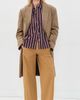Madewell Madewell The Signature Y-Neck Stripe Shirt Sarsaparilla Stripe - 5