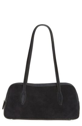 Madewell Madewell The Top Zip Suede Shoulder Bag