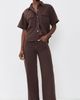 Madewell Madewell The Ultimate Wide-Leg Jean in Airy Denim in Burnt Cocoa Cocoa - 5