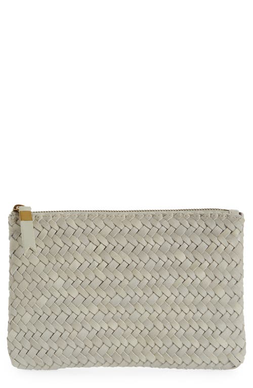 Madewell Madewell The Woven Leather Pouch Clutch