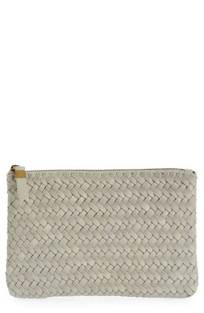 Madewell Madewell The Woven Leather Pouch Clutch